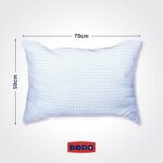 Comprar Almohada mediana dodo 50x70 cm - protección antiinsectos y antiácaros - 550 gr - blanco - hecho en francia