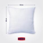 Comprar Almohada mediana dodo 60x60 cm - protección antiinsectos y antiácaros - 550 gr - blanco - hecho en francia