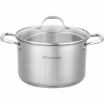 Comprar Am0073 olla arthur martin 32 cm con tapa – acero inoxidable – todo tipo de fuegos incluida inducción