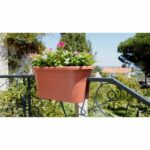 Comprar Artevasi jardiniere para balcón venezia - 30 x 60 x h 27 cm - 18 l - gris antracita