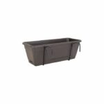 Comprar Artevasi venezia maceta con reserva de agua - 10 l - 49 x 19.5 x 16.6 cm - gris antracita