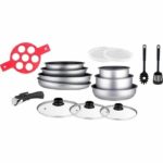 Comprar Arthur martin am3950 batería de cocina de 16 piezas - aluminio - mango extraíble - todas las fuentes de calor