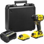 Comprar Atornillador de impacto - stanley fatmax v20 - sfmcf820d2k-qw - 190 nm brushless - litio 18v - 2 baterías 2ah