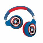 Comprar Avengers - auriculares bluetooth 2 en 1 - auriculares con cable cómodos y plegables para niños con limitación de sonido - lexibook