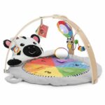 Comprar Baby einstein alfombra de juego zen's activity milestones con barra de madera