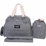 Comprar Baby on board bolso cambiador urban sweet pink - gris / rosa