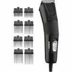 Comprar Babyliss e756e - cortapelos eléctrico con cable - cuchillas xl de 45 mm - 9 alturas de corte - limpieza rápida - negro