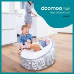 Comprar Babymoov doomoo nid - baby transat - evolutif y multifunción pouf del nacimiento - flor de plata