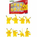 Comprar Bandai - pokémon - 8 figuras de batalla - paquete de 8 figuras de pikachu - jw2604