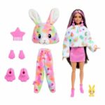 Comprar Barbie-barbie cutie reveal-muñeca conejita de ensueño colorida con 10 sorpresas hrk38