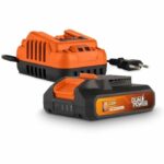 Comprar Batería y cargador - dual power - powdp90620 - batería 2.0ah 20v y cargador 2a - para herramientas de bricolaje inalámbricas de 20v