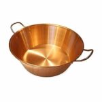 Comprar Baumalu cuenco de mermelada de cobre 38 cm asas de acero inoxidable 12/10 - aproximadamente 9 litros