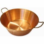 Comprar Baumalu cuenco de mermelada de cobre 38 cm asas de acero inoxidable 12/10 - aproximadamente 9 litros