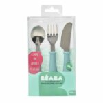 Comprar Beaba set de 3 cubiertos de acero inoxidable verde claro