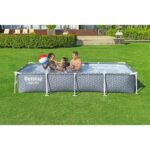 Comprar Bestway kit piscina tubular elevada - steel pro™ - 366 x 201 x 66 cm - rectangular (incluye depuradora de cartucho)