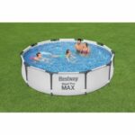 Comprar Bestway steel pro max tubular piscina sobre suelo 305x76 cm 1249 l/h depuradora de cartucho