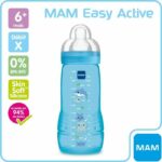 Comprar Biberón mam easy active 2a edad coloreado 330 ml boy teat flow x