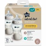 Comprar Biberones - tommee tippee - natural start - 340 ml - anticólicos - tetina imitando la forma del pecho - set de 2