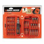 Comprar Black & decker juego de atornillar de 45 piezas