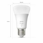 Comprar Bombillas led inteligentes philips hue white e27 - paquete de 2 compatibles con bluetooth