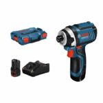 Comprar Bosch professional gdr 12v-105 atornillador de impacto + 2 baterías 2.0ah + lboxx - 06019a6977