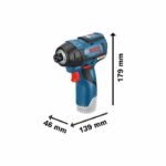 Comprar Bosch professional gdr 12v-110 atornillador de impacto + 2 baterías 3.0ah en l-boxx - 06019e0005