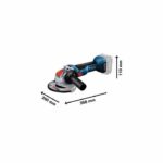 Comprar Bosch professional gwx 18v-10 solo molinillo de ángulo