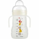 Comprar Botella de transición mam - 220 ml - a partir de 4 meses - boquilla de silicona suave a prueba de derrames - unisex