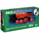 Comprar Brio world - 33592 - potente locomotora roja con baterías - juguete de madera