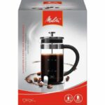 Comprar Cafetera de pistón melitta premium en vidrio y acero inoxidable 8 tazas