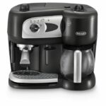 Comprar Cafetera espresso con bomba combinada - delonghi - bco261b.1 - 15 bares - monodosis y café molido - blanco y negro