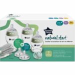 Comprar Caja para biberones - tommee tippee - natural start - vidrio - biberones anticólicos 150 ml / 250 ml - tetinas flujo medio