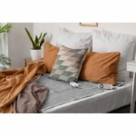 Comprar Calentador de cama eléctrico domo para 2 personas - 6 niveles de calor - promueve la relajación - polar de franela - 160x140 cm - gris