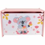 Comprar Cally mimi koala caja de juguetes de madera ± 40 x 58 x 36 cm para niños