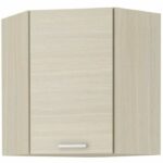 Comprar Chamonix mueble esquinero alto 60/60 - decoración roble claro - l58 x p58 x h72 cm