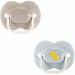 Comprar Chupetes - tommee tippee - anytime - 6-18 meses - set de 2 chupetes simétricos sin bpa - cápsula de esterilización reutilizable