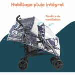 Comprar Cochecito de doble bastón bambisol - 6-36 meses para el asiento delantero (máx. 15 kg) y 0-36 meses (máx. 15 kg) para el asiento trasero