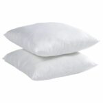 Comprar Conjunto de 2 almohadas de microfibra antiácaros 60x60cm