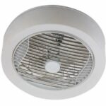 Comprar Corona de luz de aire - ventilador de techo blanco Ø40cm 95w con corona de iluminación led