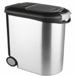 Comprar Curver recipiente para comida seca 12kg - aspecto de metal - blanco