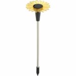 Comprar Decoración de luz solar galix g4460 - forma de girasol - al 44 cm