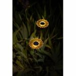 Comprar Decoración de luz solar galix g4460 - forma de girasol - al 44 cm