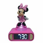 Comprar Despertador digital con luz nocturna 3d minnie y efectos de sonido