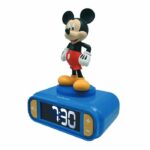 Comprar Despertador digital con luz nocturna mickey 3d y efectos de sonido.