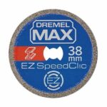 Comprar Disco de corte de alta durabilidad dremel max s456 ez speedclic - ø38mm para metales