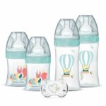 Comprar Dodie set de 4 biberones de parto con tetina plana anticólicos (2x150ml y 2x270ml)