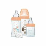 Comprar Dodie - set de botellas sensation + - vidrio (1 botella 150ml - 2 botellas 270ml - 1 piruleta 0-2 meses)