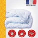 Comprar Dodo edredón nórdico templado 240x260 cm - 2 personas - protección antiinsectos y antiácaros - 300 g/m² - blanco - hecho en francia