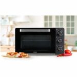 Comprar Domo do1107go mini horno para hornear y refrigerios - 28 l - negro - 1500 vatios -