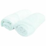 Comprar Doux nid juego de 2 sábanas ajustables blanco 60x120 cm